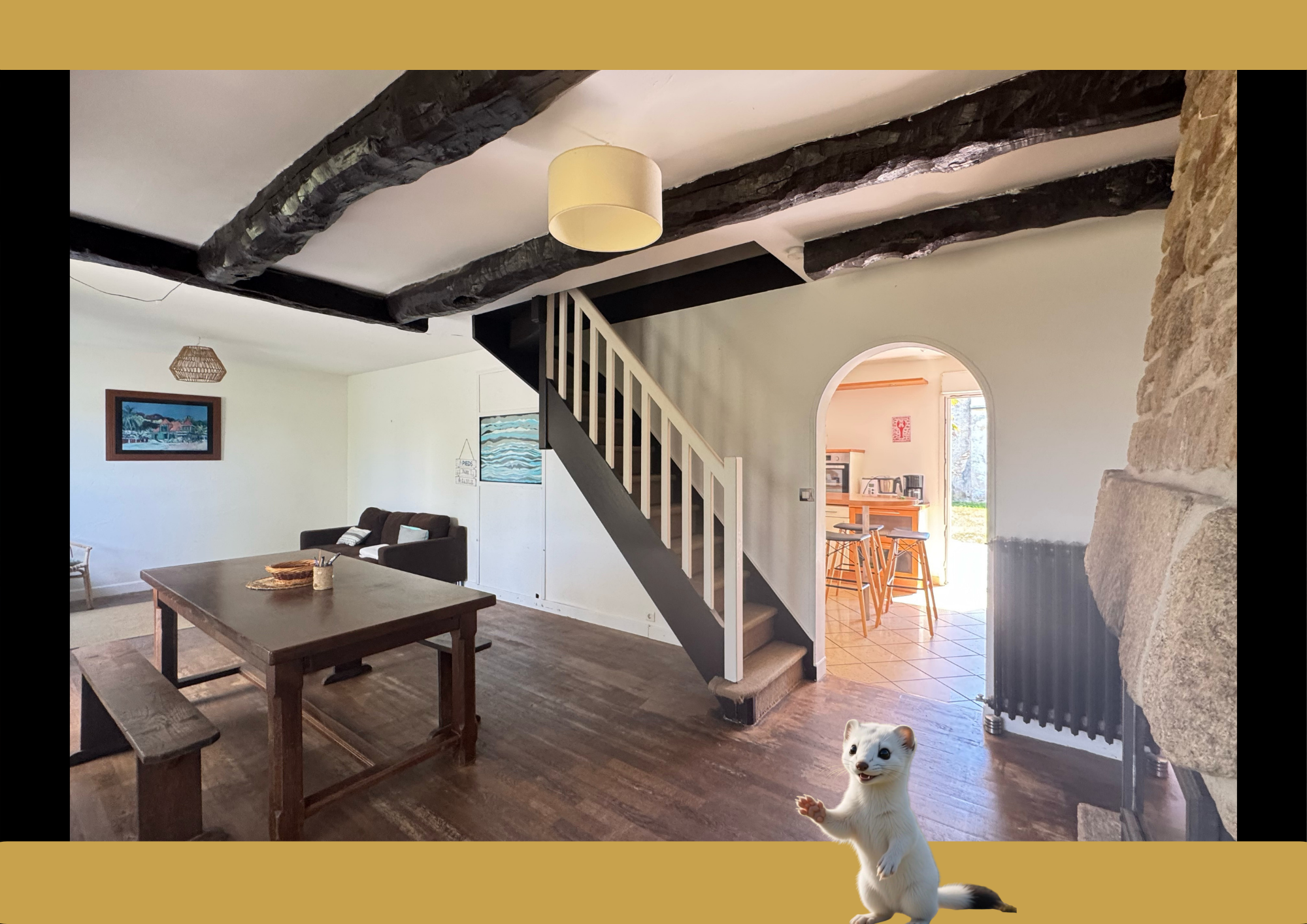 Maison familiale vendue à Locmariaquer