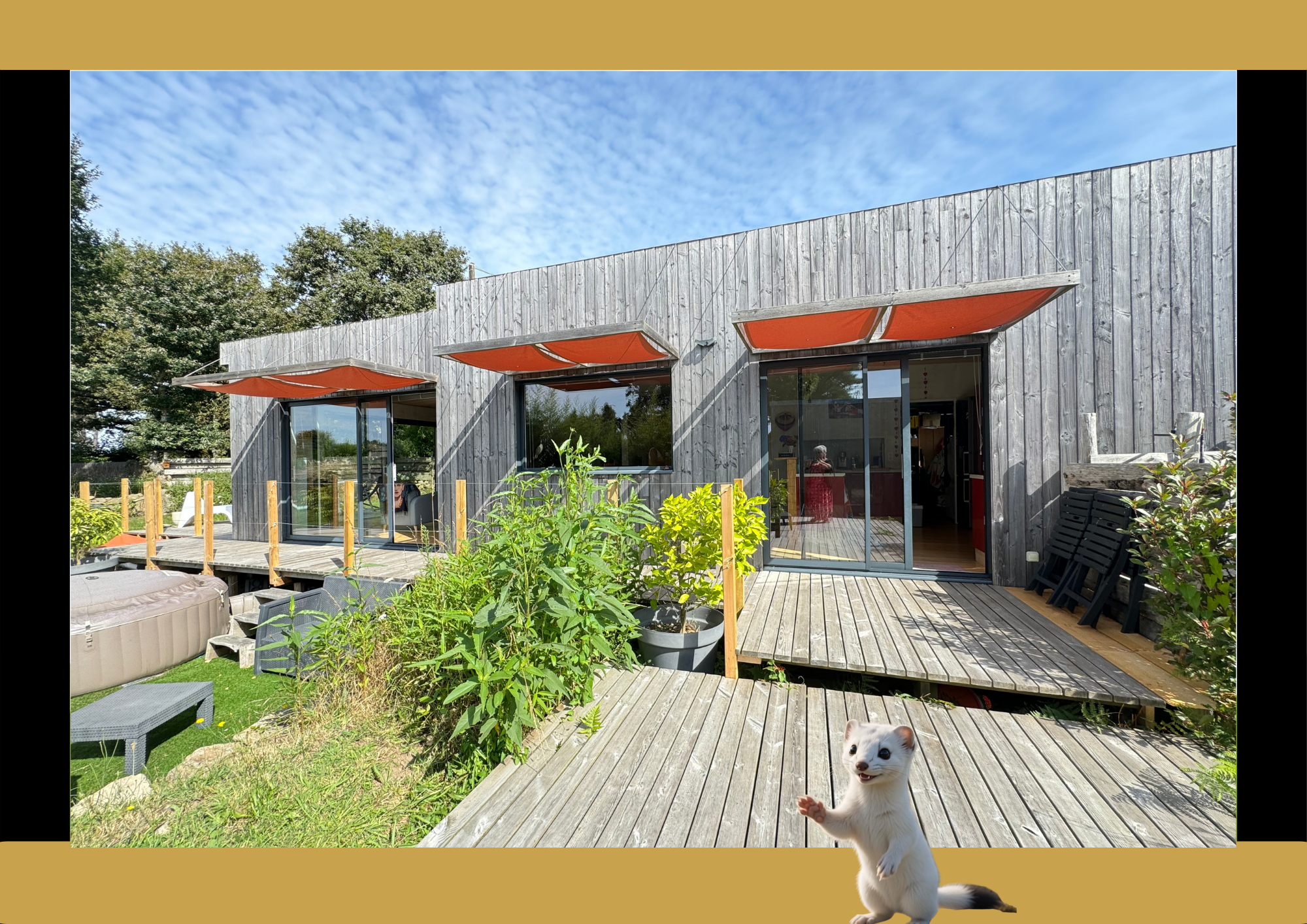 Maison passive ossature bois (2017) vendue à Ploemel
