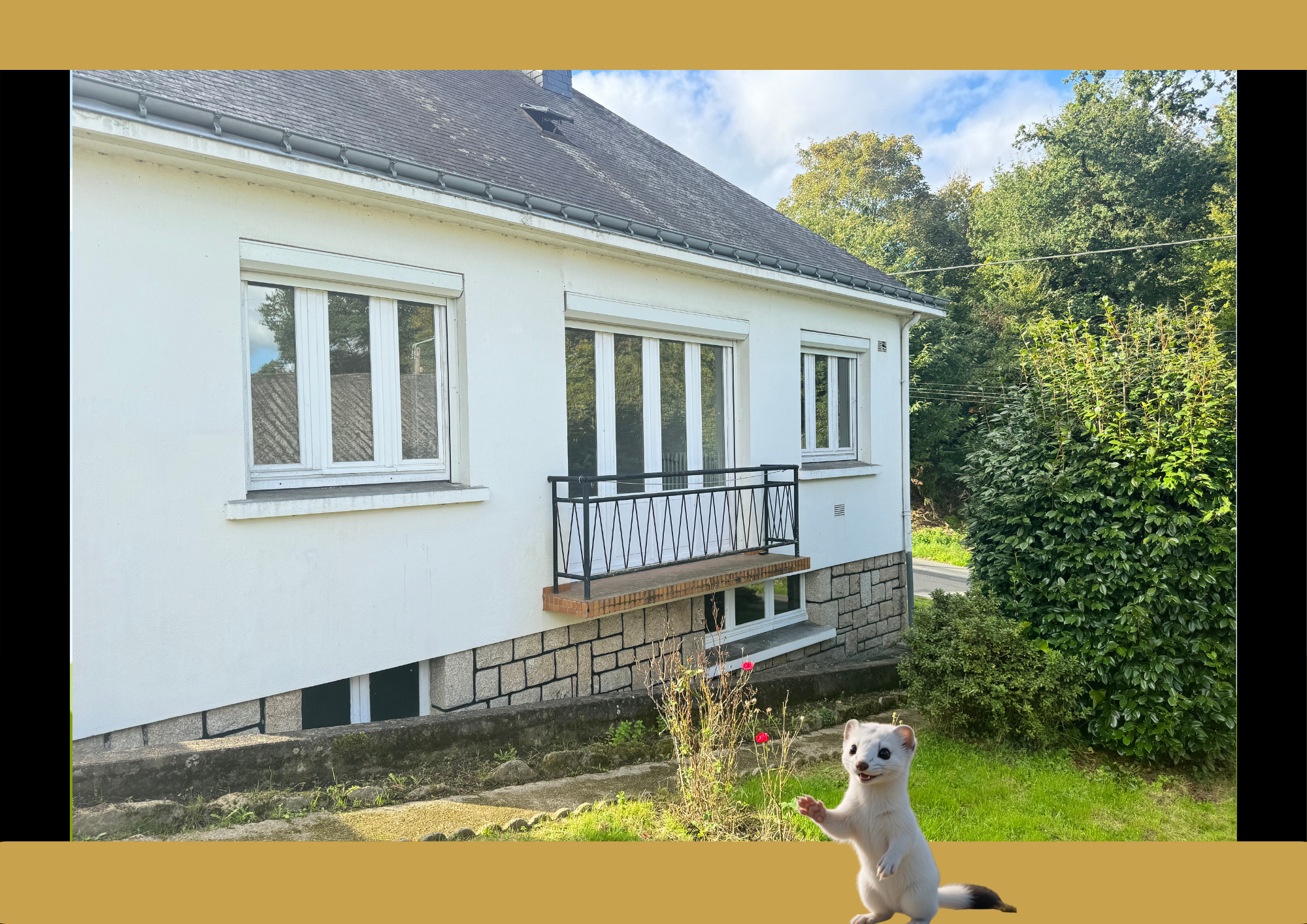 Maison surélevée vendue à Pontivy